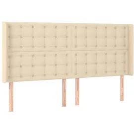 vidaXL Boxspringbett 180 x 200 cm Creme