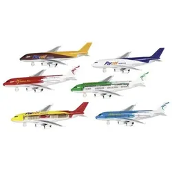 GOKI 12142 Flugzeuge, Spritzguss, 6-fach sortiert