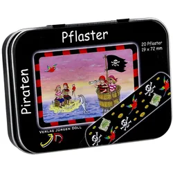 Kinderpflaster Piraten Dose