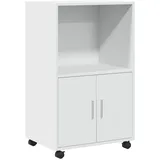 vidaXL Rollschrank 55 x 91 x 40 cm Weiß