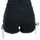 URBAN CLASSICS Waist Denim Lace Up Kurze Hose Black 26