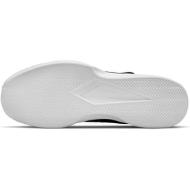 Nike Herren Tennisschuhe Court Vapor Lite Cly Sneaker, Black White, 42.5 EU