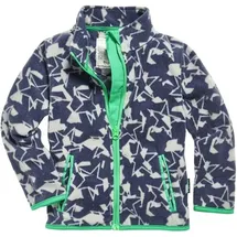 Playshoes Fleece-Jacke Sterne Dunkelblau 98