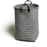Möve Wäschekorb Weave Ø 40 x 50 cm , Kunststoff Badzubehör