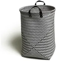 Möve Wäschekorb Weave Ø 40 x 50 cm , Kunststoff Badzubehör