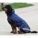 Bucas Hundedecke 0g Therapy Dog Rug Hundemantel Navy/Orange 40cm