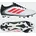 Copa 3 Club FG/MG Fußballschuh schwarz weiß rot 44 5 UK