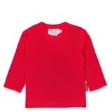 Toby Tiger Langarmshirt | rot unifarben 1 St