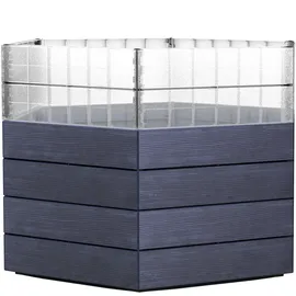 GARANTIA Ergo Turbo Ø 110 x 75 cm grau