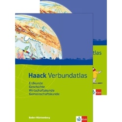 Haack Verbundatlas / Haack Verbundatlas Erdkunde  Geschichte  Wirtschaftskunde  Gemeinschaftskunde. Ausgabe Baden-Württemberg  Gebunden
