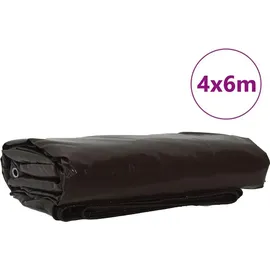 vidaXL Plane 4 x 6 m Braun
