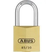 ABUS 85/30HB24 Vorhangschloss aus massivem Messing gleichschließend