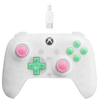 8bitdo Ultimate Mini Wired Controller Clear White Xbox