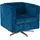 Home Affaire Sessel Bob Polyester 72 x 71 x 75 cm Blau drehbar