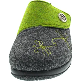 FLY FLOT Pantoffeln Grün 37