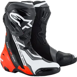 Alpinestars Supertech R Black/Fluo Red/White/Grey 44