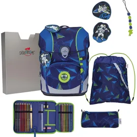 DerDieDas ErgoFlex Tiny 5-tlg. Moon Mission blau
