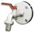 Roth Werke Flansch mit Kugelhahn 1''