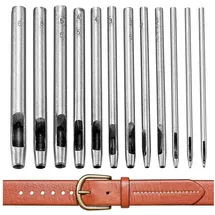 luxuskollektion Lochstanzer Set 12-tlg Edelstahl 0,5-6 mm