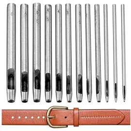 luxuskollektion Lochstanzer Set 12-tlg Edelstahl 0,5-6 mm
