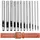 luxuskollektion Lochstanzer Set 12-tlg Edelstahl 0,5-6 mm