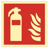 schilderfabrikation moedel gmbh Brandschutzzeichen Feuerlöscher 14,8 x 14,8 cm