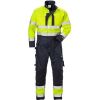 Fristads Multinorm Winteroverall 8088 FLAM" Flame gelb/marine - S