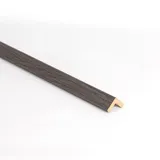 Eckleiste Desiwa in Eiche Grau 2,4x252 cm