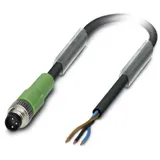 Phoenix Contact Sensor-Kabel, Stecker M8 SAC-3P-M 8MS/3,0-PUR