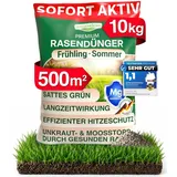 düngemeister Rasendünger für Ihren sattgrünsten Traumrasen - gesunder, dichter und sattgrüner Rasen sofort mit revolutionärer KI Formel - Lan...