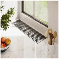MS Beschläge Lüftungsgitter Aluminium Heizungsgitter b 150mm x 300mm