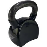 Tunturi Kettlebell Vinyl 16 kg, Schwarz, 14TUSCL351