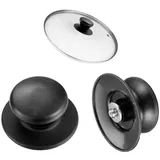 banjiabb 2 Stück Topfdeckelgriff,Topfgriffe,Topfdeckel Griff Universal,Ersatzteile Für Deckel,Topfgriff,Topfdeckelknopf,Topfdeckelgriff Ersatz,Deckelknopf,für Topfdeckel, Ersatzknöpfe, Kasserolle