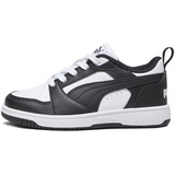 Puma Rebound V6 LO PS Sneaker, White Black, 31 EU