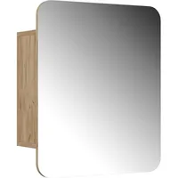 Vicco Badspiegelschrank Zino, Goldkraft Eiche, 60 x 50 cm
