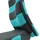 HJH Office 661008 Kinder- und Jugenddrehstuhl KIDDY Comfort I Netzstoff Grau/Türkis Kinderschreibtischstuhl höhenverstellbar