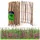 Kadax Staketenzaun 80 x 80 cm Haselnuss