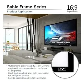 Elite Screens SableFrame CineGrey 3D