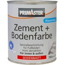 Primaster Zementfarbe und Bodenfarbe 750 ml kupferbraun seidenmatt