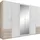 WIMEX Drehtürenschrank Fügen 270 x 208 x 58 cm Weiß