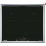Constructa CA427355 Induktionskochfeld 60 cm Schwarz autark Edelstahl-Rahmen