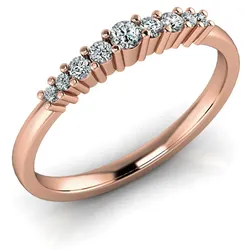 Verlobungsring VR12 750er Rotgold - 2644