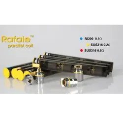 Uwell Rafale Sub Ohm Verdampferköpfe (4er Pack) 0,2Ohm