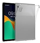 kwmobile Hülle kompatibel mit Lenovo Smart Tab M9 Hülle - weiches TPU Silikon Case transparent - Tablet Cover Transparent
