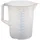 Hünersdorff Messkanne 5000 ml PP transp.D203xH257mm Griff geschl.HÜNERSDORFF