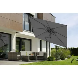 Schneider Schirme Rhodos Twist 350 x 260 cm Anthrazit