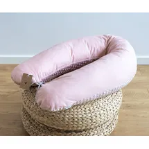 LOOLAY Schwangerschaftskissen 170 cm Altrosa