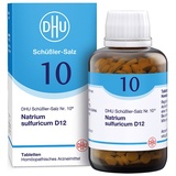 DHU-ARZNEIMITTEL DHU Schüßler-Salz Nummer 10 Natrium sulfuricum D12