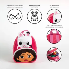 gabby's dollhouse Pals Plüsch Rucksack, 22 cm