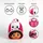 gabby's dollhouse Pals Plüsch Rucksack, 22 cm